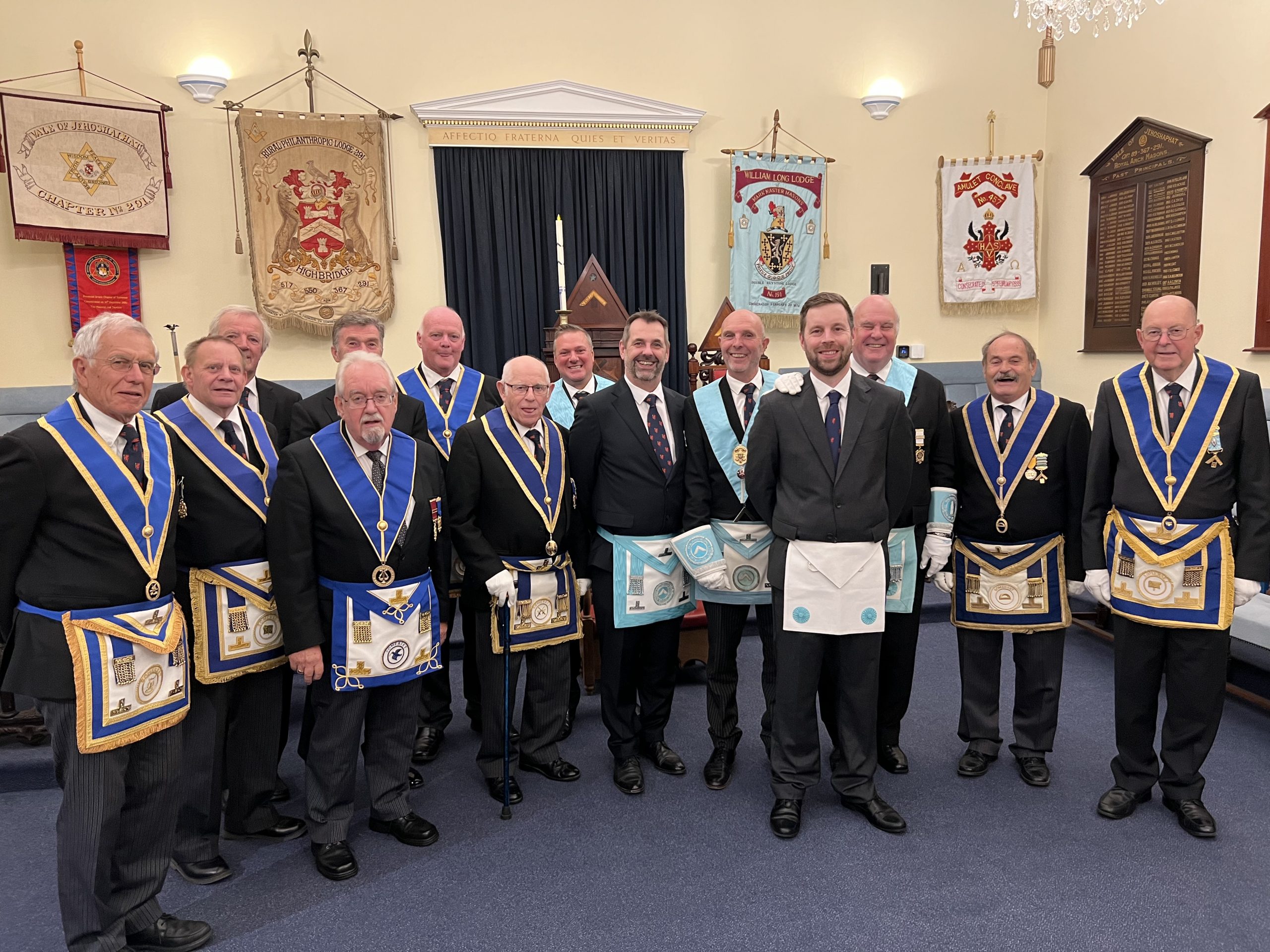 Daughter Lodge visit Mother Somerset Freemasons