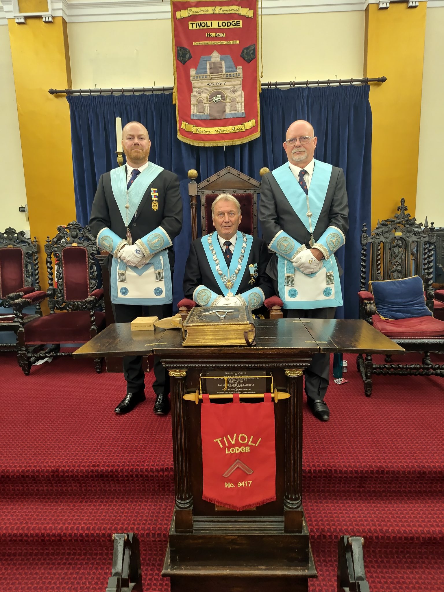 Tivoli Lodge Installation – Somerset Freemasons – www ...